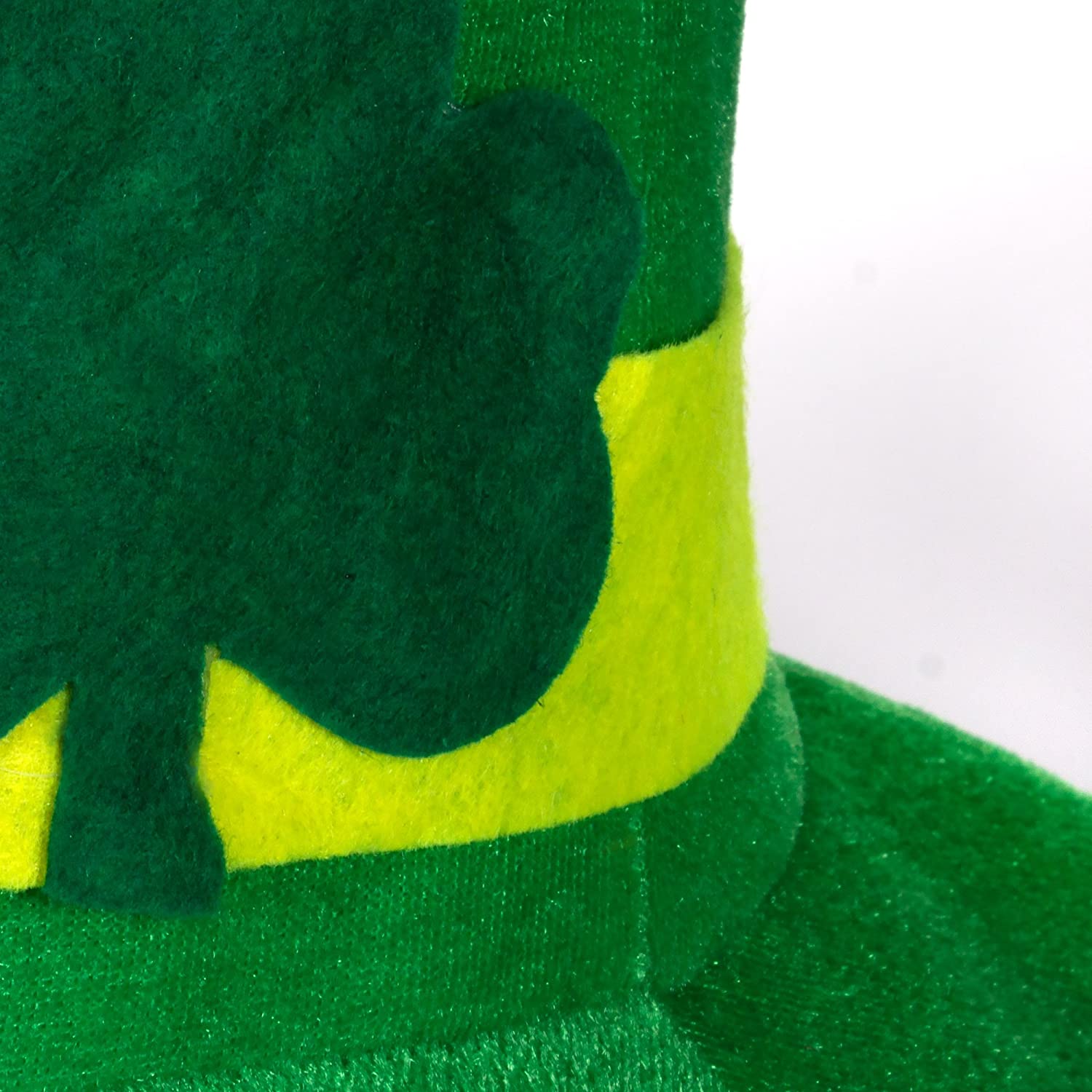 Patricks Day Shamrock Green Velvet Top Hat Green St St Patricks Day Hats and Beard for Men Women St Patricks Day Party Accessories Set Party favor Surprise